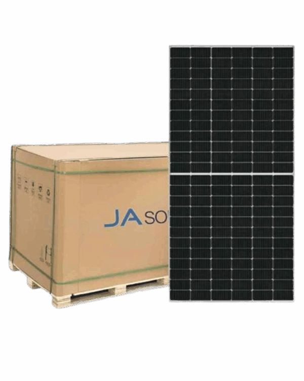 Pallet Placas Solares Fotovoltaicas 590W Ja Solar TOPCon N-Type